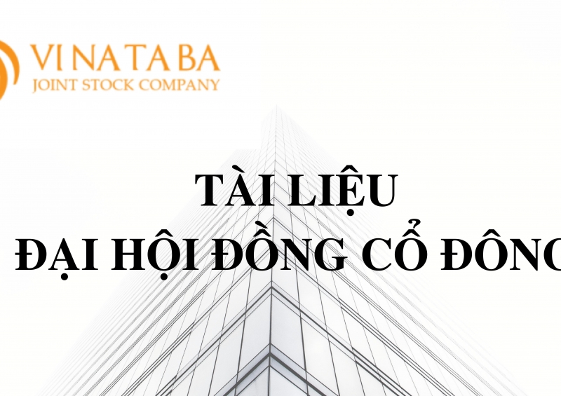 Tài liệu họp Đại hội đồng cổ đông thường niên 2026