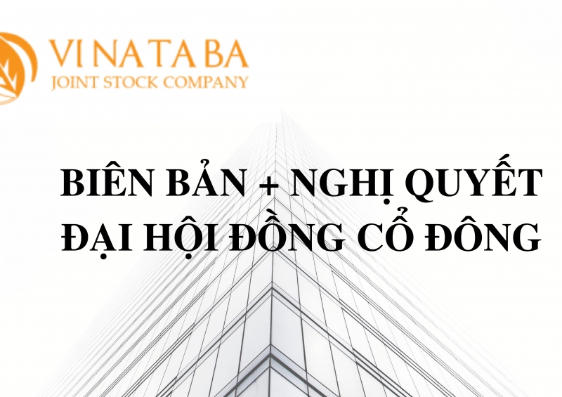 Biên Bản + Nghị quyết Đại hội đồng cổ đông thường niên 2026 (lần 2)